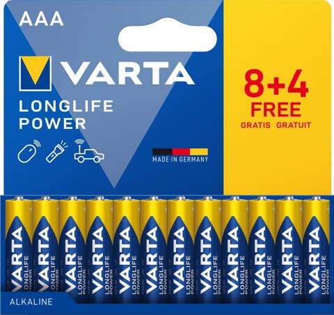 Varta 04903 121 772 batteria per uso domestico Batteria monouso Mini Stilo AAA Alcalino