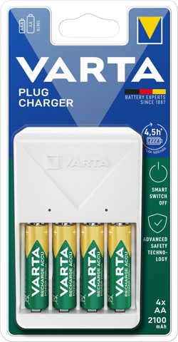 Varta 57657 101 451 carica batterie Batteria per uso domestico AC