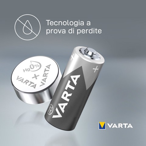 Varta ALKALINE V13GA, LR44 (Batteria Speciale , 1.5V) Blister da 2