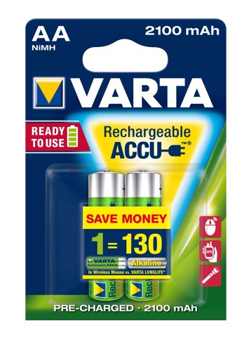Varta Longlife Batteria ricaricabile Stilo AA Nichel-Metallo Idruro (NiMH)