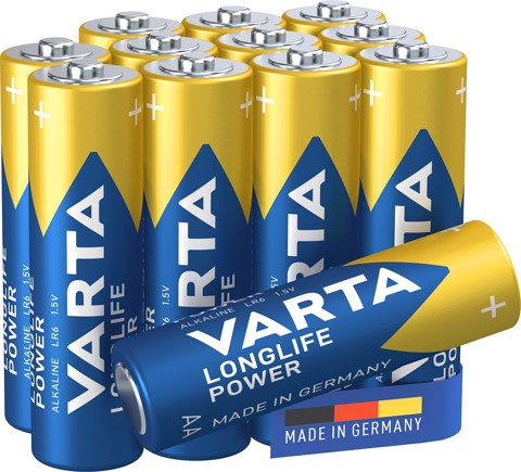 Varta Longlife Power AA Batteria monouso Stilo AA Alcalino