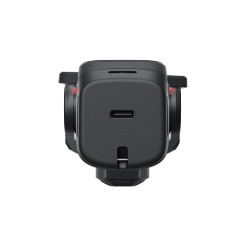 Videocamera 8K con gimbal, doppio obiettivo Leica, zoom fino a 12x, touchscreen OLED rimovibile da 2" e stabilizzazione a 3 assi.
