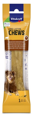Vitakraft 58277 Chews Long Lasting osso pelle di bovino 14cm 60 g