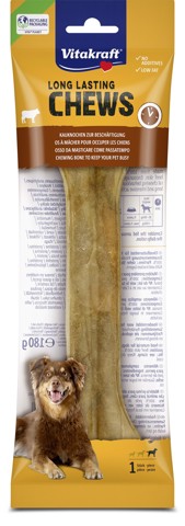 Chews Long Lasting osso pelle di bovino 22cm