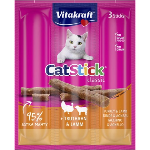 Vitakraft Stick Gatto spuntini Agnello 3x18g