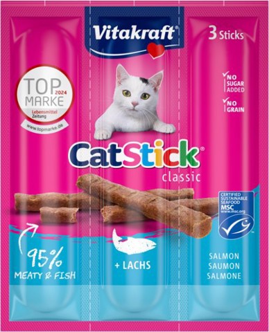 Cat-Stick Salmone MSC 3x18g