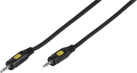 Vivanco VVAJACK50MMK cavo audio 5 m 3.5mm Nero