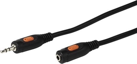 Vivanco VVAJACKMF100K cavo audio 10 m 3.5mm TRS Nero