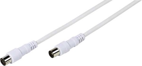 Vivanco VVANX15MFW cavo coassiale 1,5 m Bianco