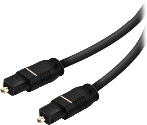 Vivanco VVATOSL20K cavo InfiniBand e in fibra ottica 2 m Toslink Nero