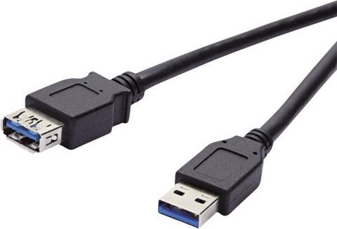 Vivanco VVITUSB330MFK cavo USB USB 3.2 Gen 1 (3.1 Gen 1) 3 m USB A Nero