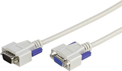Vivanco VVITVGA18MFK cavo VGA 1,8 m VGA (D-Sub) Grigio