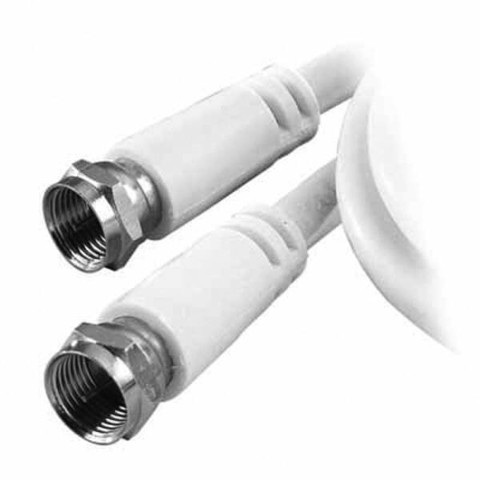 Vivanco VVSAT30MMNW cavo coassiale 3 m Tipo F Bianco