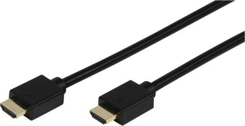 Vivanco VVVHDMI10MMGG cavo HDMI 1 m HDMI tipo A (Standard) Nero