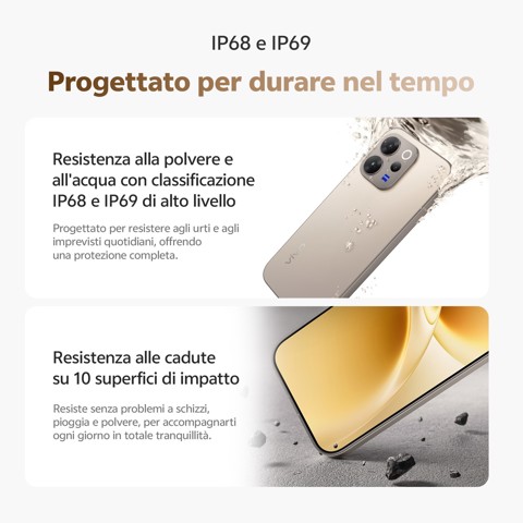 VIVO V70 16,7 cm (6.59") Doppia SIM Android 16.0 5G 8 GB 512 GB 6500 mAh Nero