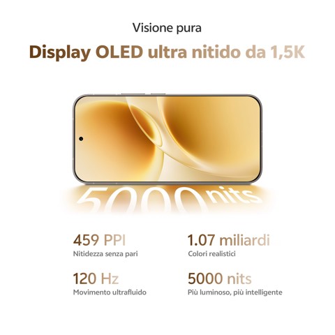 VIVO V70 16,7 cm (6.59") Doppia SIM Android 16.0 5G 8 GB 512 GB 6500 mAh Nero