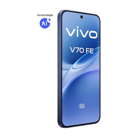 VIVO V70 FE + BUD 17,4 cm (6.83") Doppia SIM Android 16.0 5G USB tipo-C 8 GB 256 GB 7000 mAh Blu