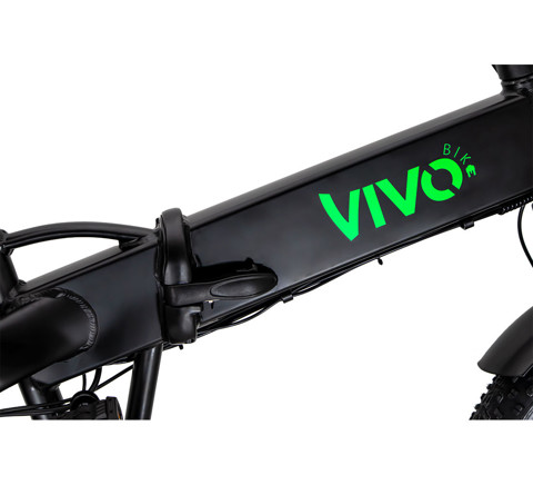 Vivobike Bici Elettrica VF21V Nero, Verde Alluminio 50,8 cm (20") 26 kg Litio