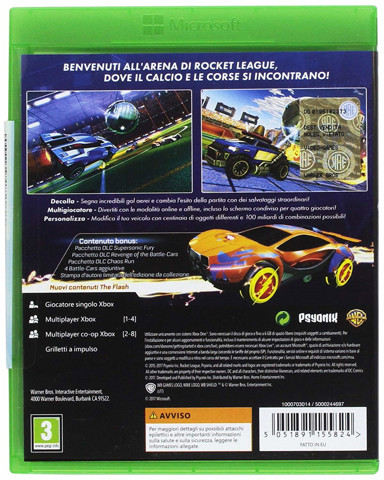 Warner Bros Rocket League, Xbox One Basic ITA