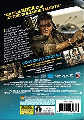 Warner Home Video Mad Max: Fury Road (DVD)
