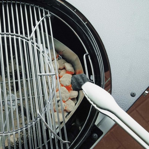 Weber Deluxe GBS Barbecue Kettle Carbone (combustibile) Nero, Grigio