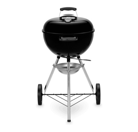 Weber E-4710 Barbecue Carrello Carbone (combustibile) Nero, Argento