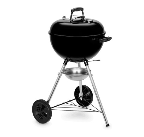 Weber E-4710 Barbecue Carrello Carbone (combustibile) Nero, Argento