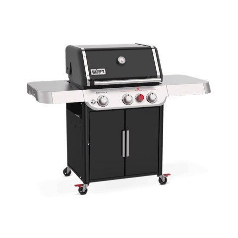 Weber GENESIS E-325S Grill Carrello Gas Nero, Argento