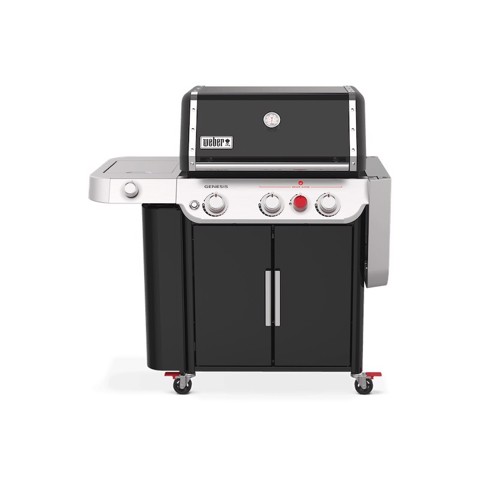 Weber Genesis E-335 Barbecue Carrello GPL Nero, Stainless steel 11400 W