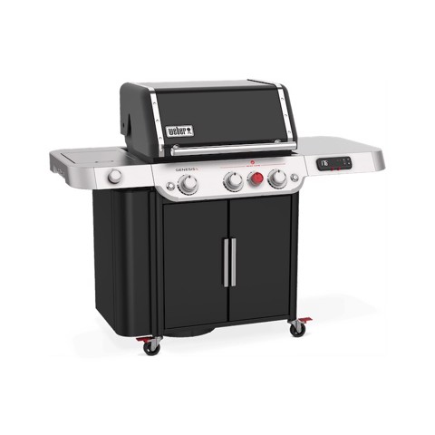 Weber GENESIS EPX-335 Grill Carrello Gas Nero, Argento