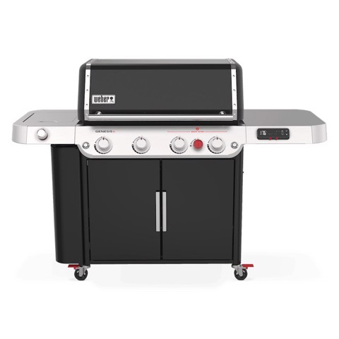Weber Genesis EPX-435 Barbecue Carrello Gas Nero, Stainless steel