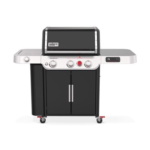 Weber GENESIS EX-335 Grill Carrello Gas Nero, Argento