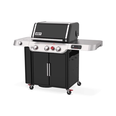 Weber GENESIS EX-335 Grill Carrello Gas Nero, Argento