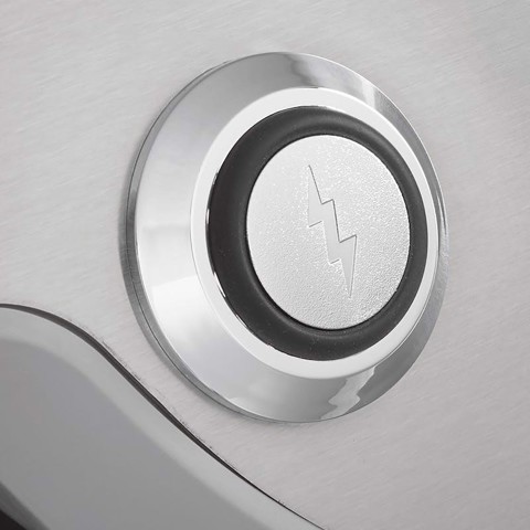 Weber Genesis EX-435 Barbecue Carrello Gas Nero, Stainless steel