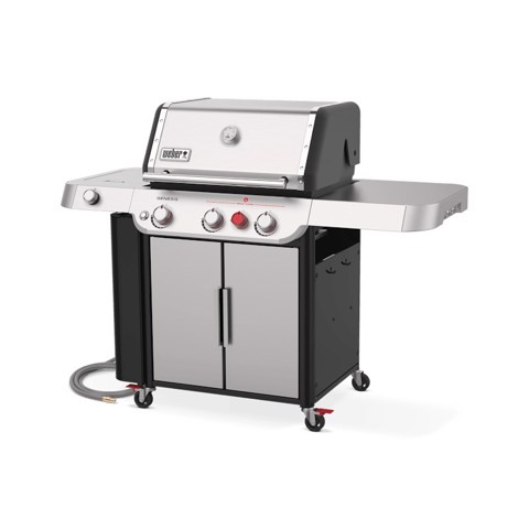 Weber GENESIS S-335 Grill Carrello Gas naturale Nero, Argento