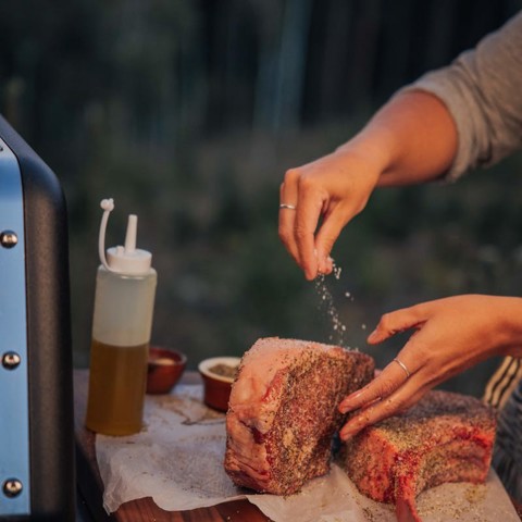 Weber GENESIS S-335 Grill Carrello Gas naturale Nero, Argento