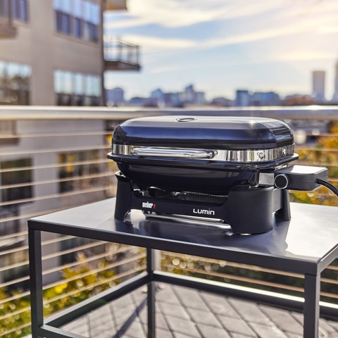 Weber Lumin Compact Barbecue Da tavolo Elettrico Nero 2200 W