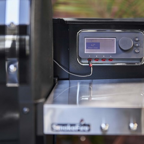 Weber SmokeFire EX4 GBS Barbecue Barile Pellet Nero