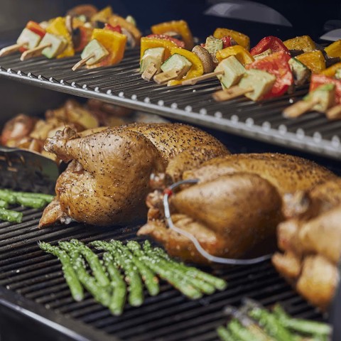 Weber SmokeFire EX6 GBS Barbecue Barile Pellet Nero