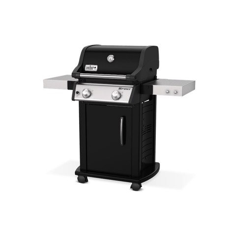 Weber Spirit E-215 GBS Barbecue Carrello GPL Nero, Stainless steel 7770 W