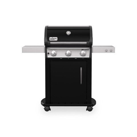 Weber Spirit E-315 GBS Barbecue Carrello GPL Nero, Stainless steel 9380 W