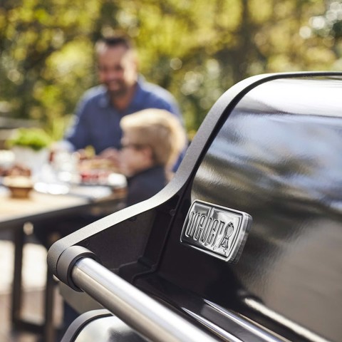 Weber Spirit E-325 GBS Barbecue Carrello GPL Nero, Stainless steel 9380 W