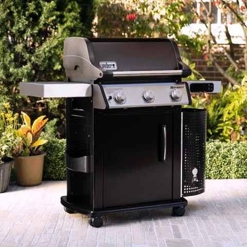 Weber Spirit EPX-315 GBS Barbecue Zona cottura GPL Nero 9380 W