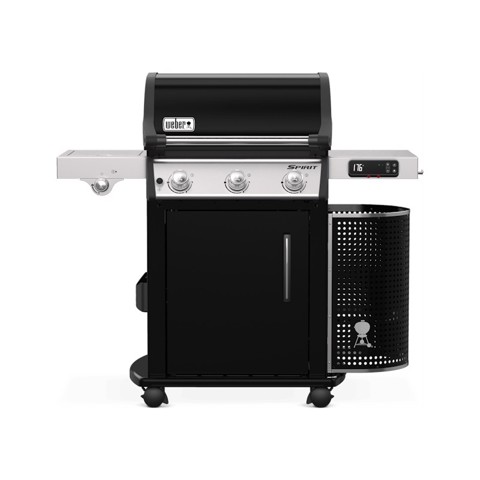 Weber Spirit EPX-325 GBS Barbecue Carrello GPL Nero, Stainless steel 9380 W