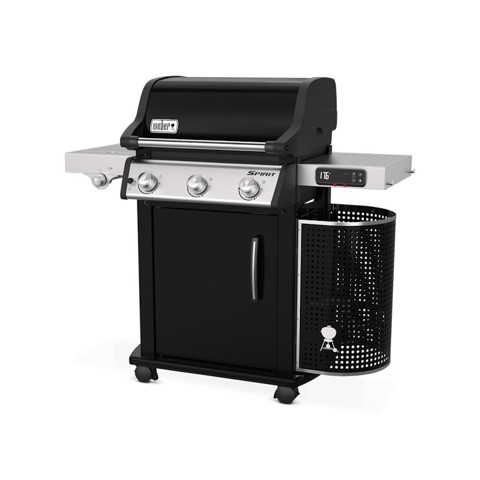 Weber Spirit EPX-325 GBS Barbecue Carrello GPL Nero, Stainless steel 9380 W
