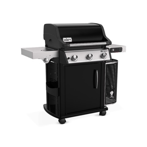 Weber Spirit EPX-325 GBS Barbecue Carrello GPL Nero, Stainless steel 9380 W