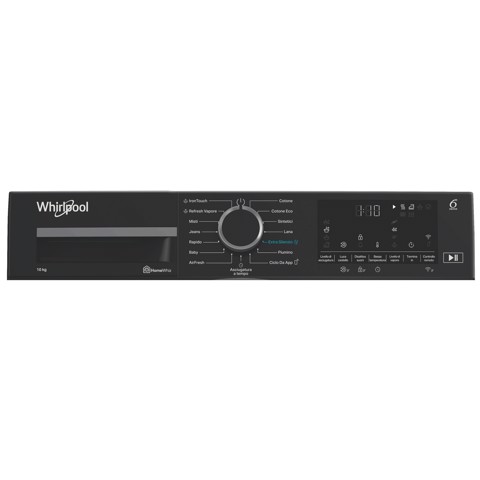 Whirlpool C WD 105M WBS IT, Capacità 10kg, classe B, colore White, Display digitale XL, Wi-Fi, IronTouch
