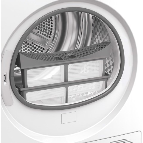 Whirlpool C WD R48M WBS IT, Capacità 8kg, classe C, colore White, Display digitale XL, Wi-Fi, IronTouch