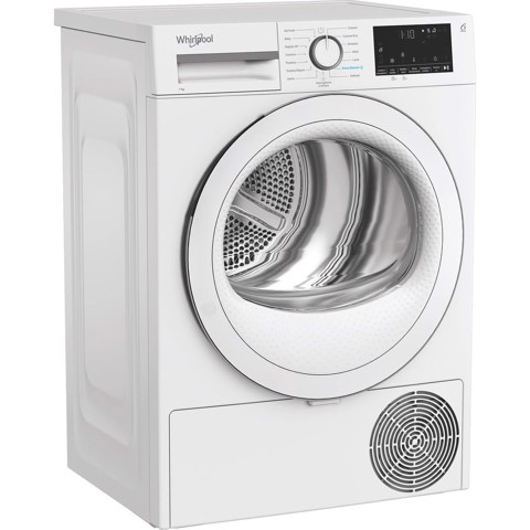 Whirlpool C WSD 74M WWS IT, Capacità 7kg, classe C, colore White, Display digitale XL, porta bianca, Slim | Profondità mobile: 46 cm, Wi-Fi