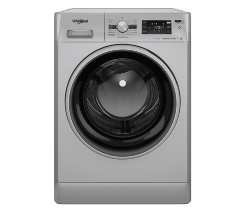 Whirlpool FFB 116 SILVER IT lavatrice Caricamento frontale 11 kg 1400 Giri/min Argento